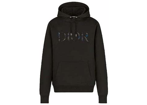 Dior x Peter Doig Logo Hoodie Black Men's 